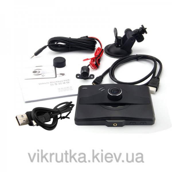 Bellfort GVR509 Pantera FHD - 3в1: GPS навигатор с видеорегистратором Full HD и камерой заднего вида