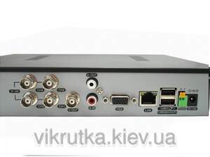 Комплект видеонаблюдения Tenex CCTV-4В для внутренней установки.