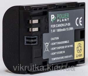 Aккумулятор PowerPlant Canon LP-E6 Chip