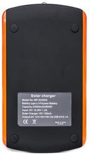 PowerPlant MP-S23000 23000мАч: универсальная солнечная мобильная батарея
