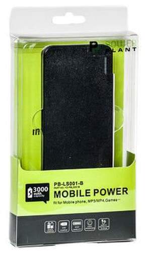 PowerPlant PB-LS001 3000 мАч: универсальный аккумулятор